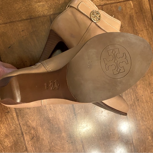 Tory Burch Tan Bristol Boots Size 8 - Picture 8 of 9